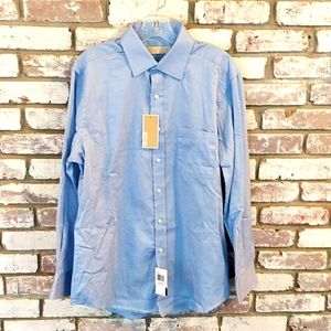 NWT Michael Kors Blue Stone Button Down